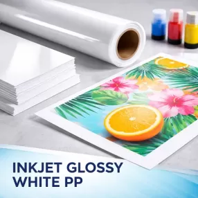 Kõrge jõudlusega prinditav polüpropüleenkile professionaalseteks rakendusteks